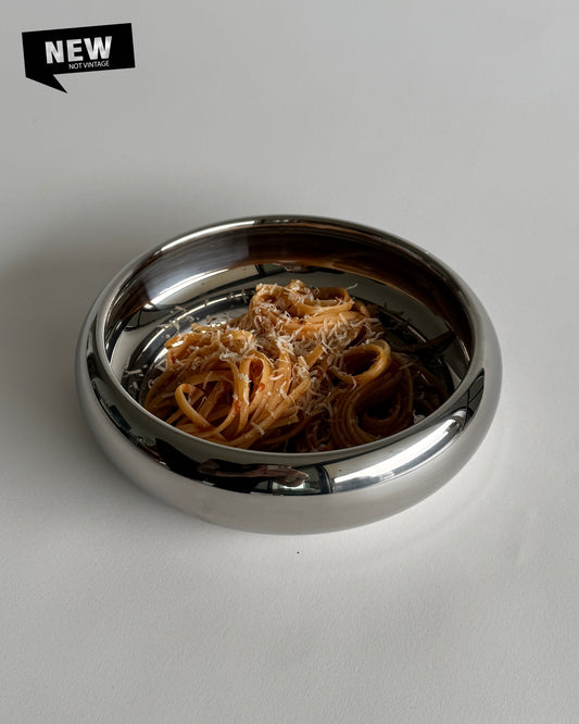 - Stainless Steel Plate – Glossy Finish - Set of 2