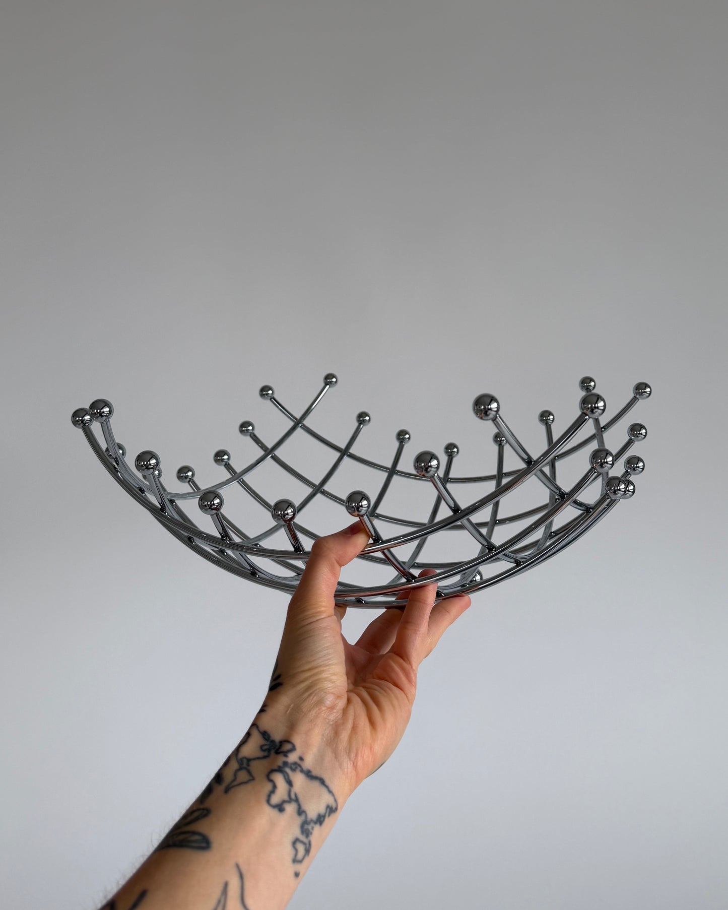 Metal Wire Fruit Bowl