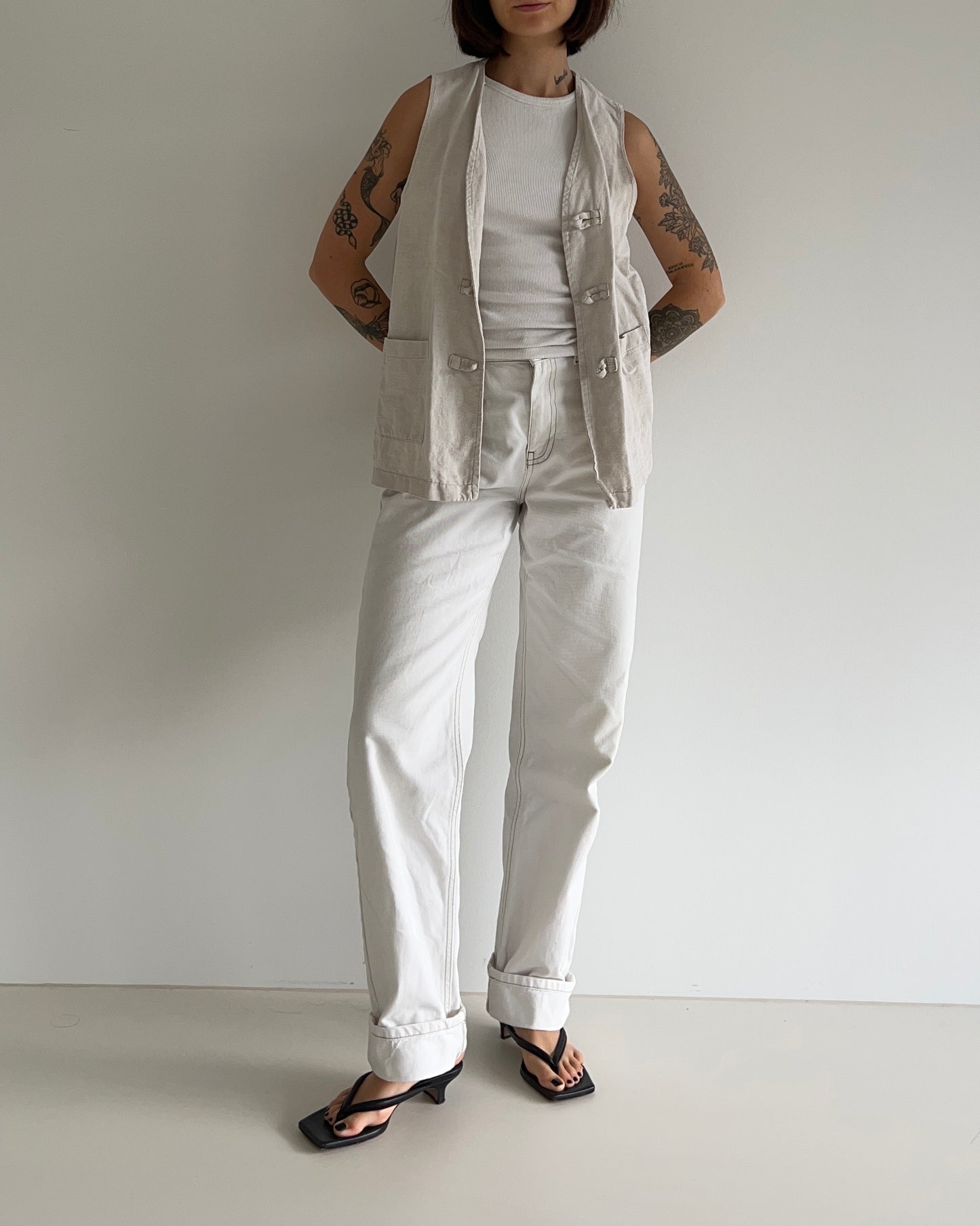 Linen Vest