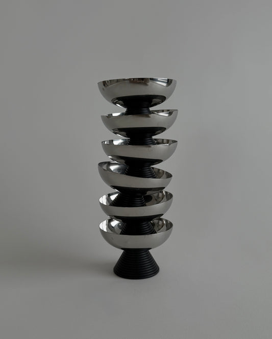 Vintage Chrom Cups - Set of 2