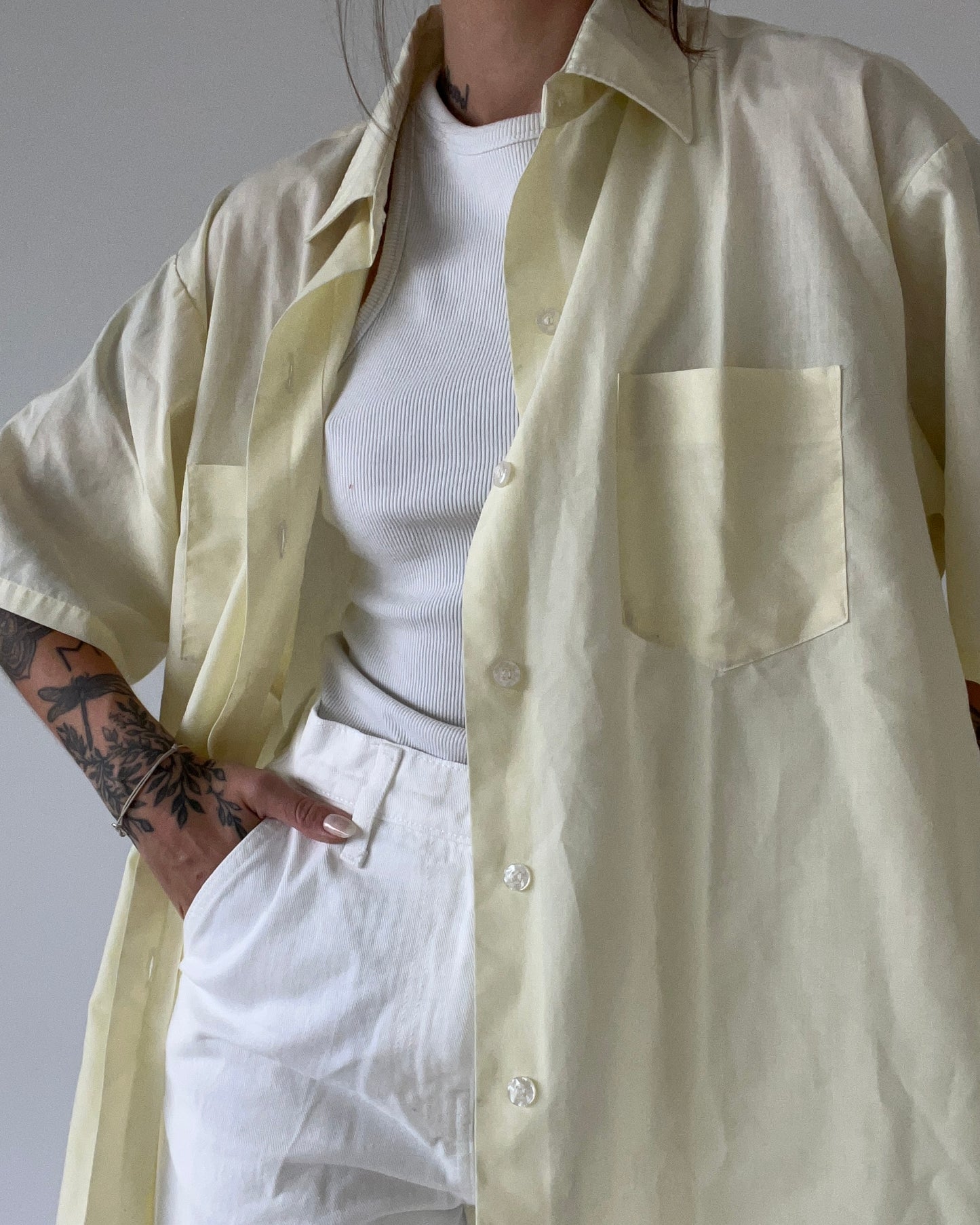 Shortsleeve Shirt Yellow