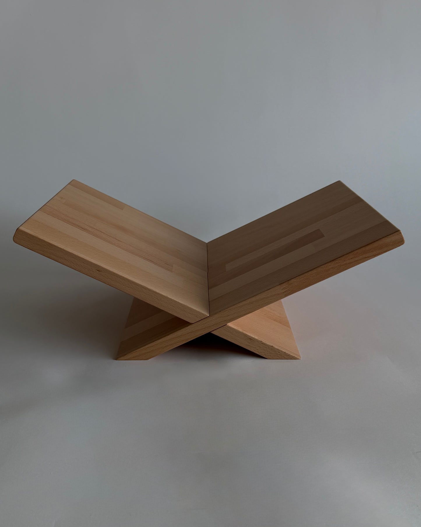 Wooden Magazine Stand