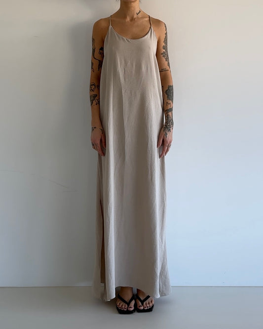 Beige Maxi Dress