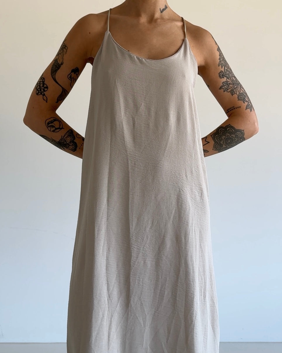 Beige Maxi Dress