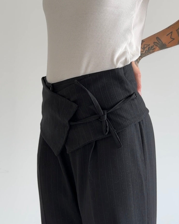 Reworked Vintage Striped Pants