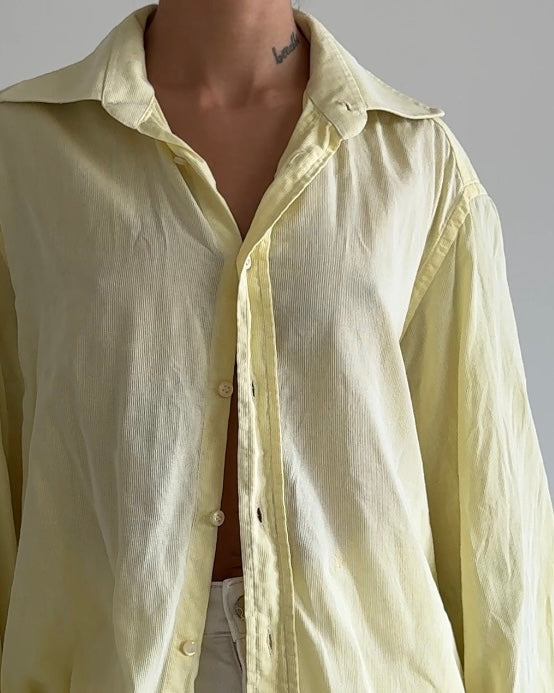 BALMAIN Shirt Yellow