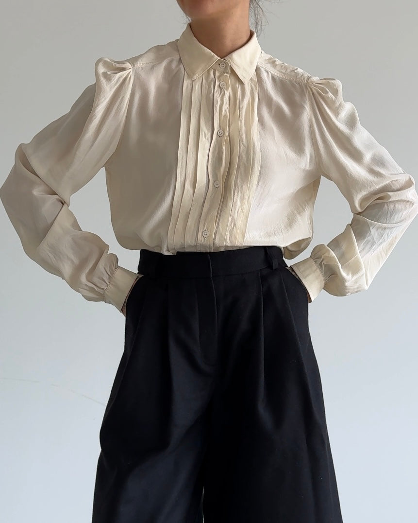 Silk Blouse Long Sleeve