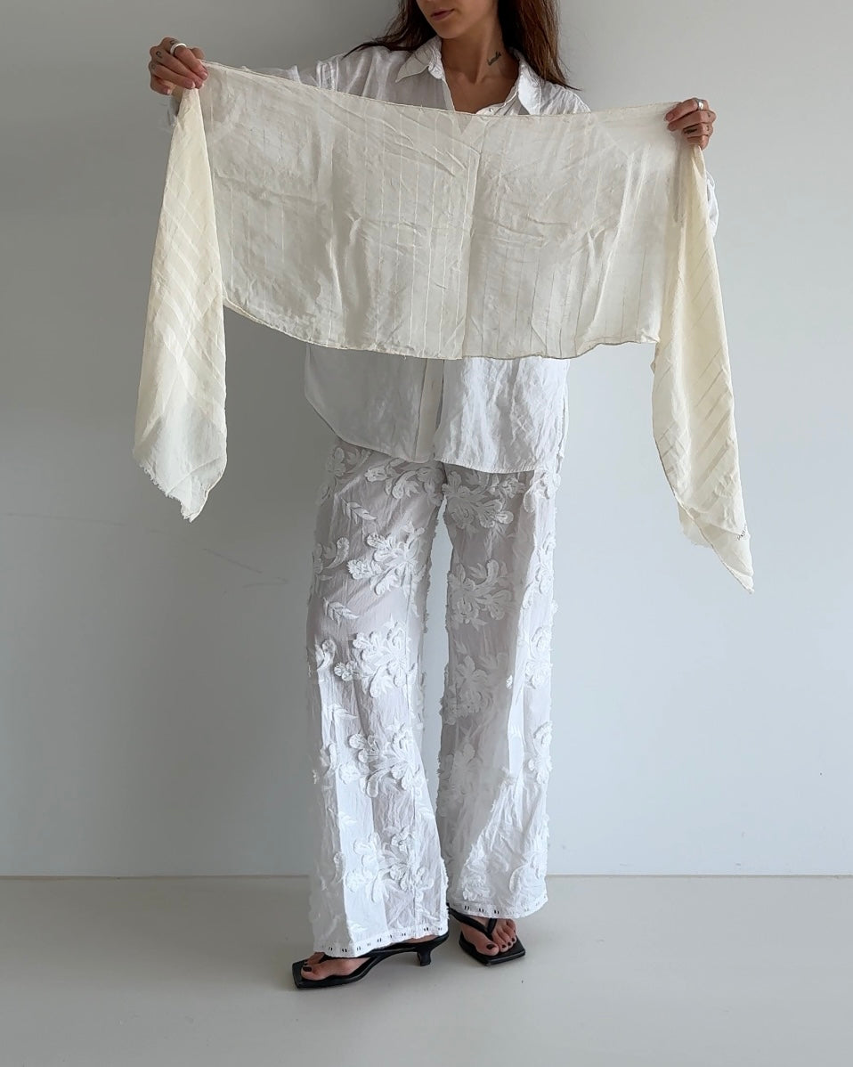 Scarf Creme
