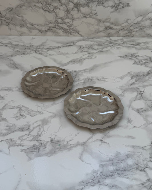 VIntageSmall Silver Plates