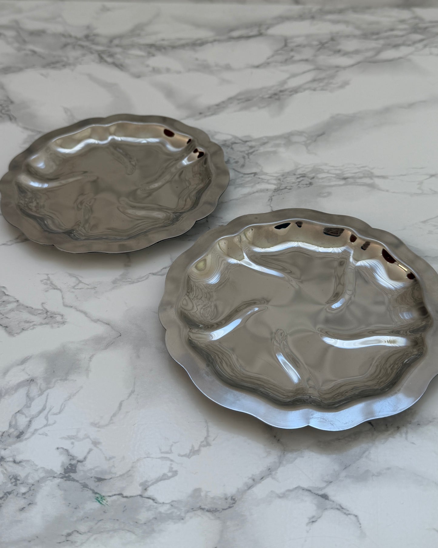 VIntageSmall Silver Plates