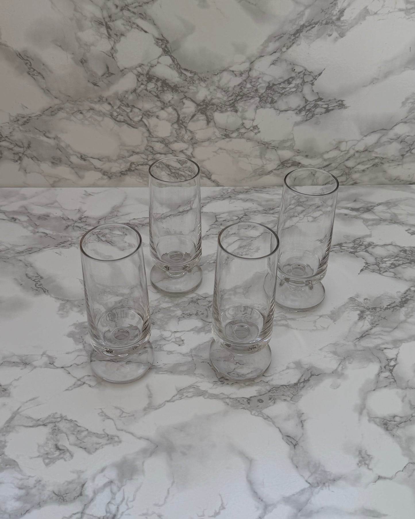 Beautiful Stem Glass- Set of 2