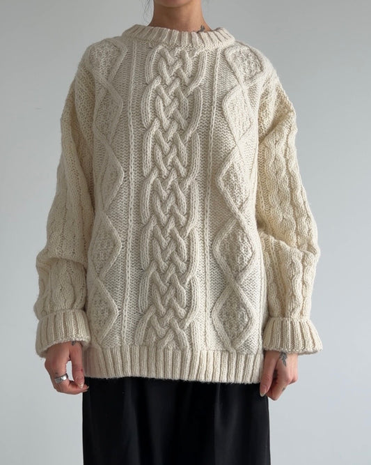 Wool Pullover Creme