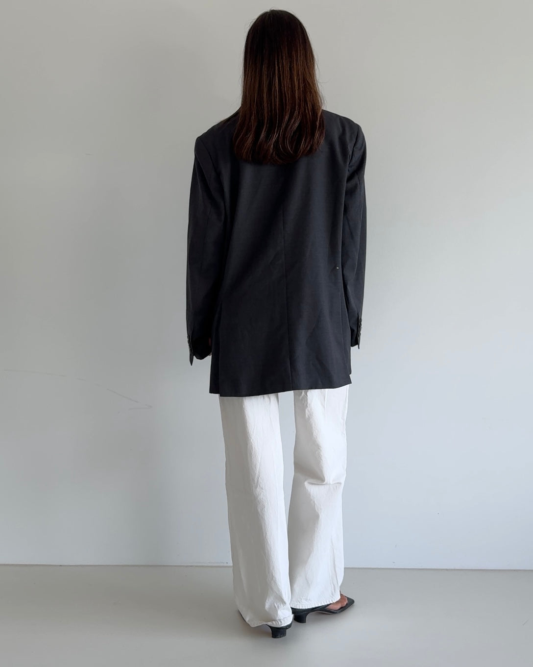 Oversized Blazer Grey