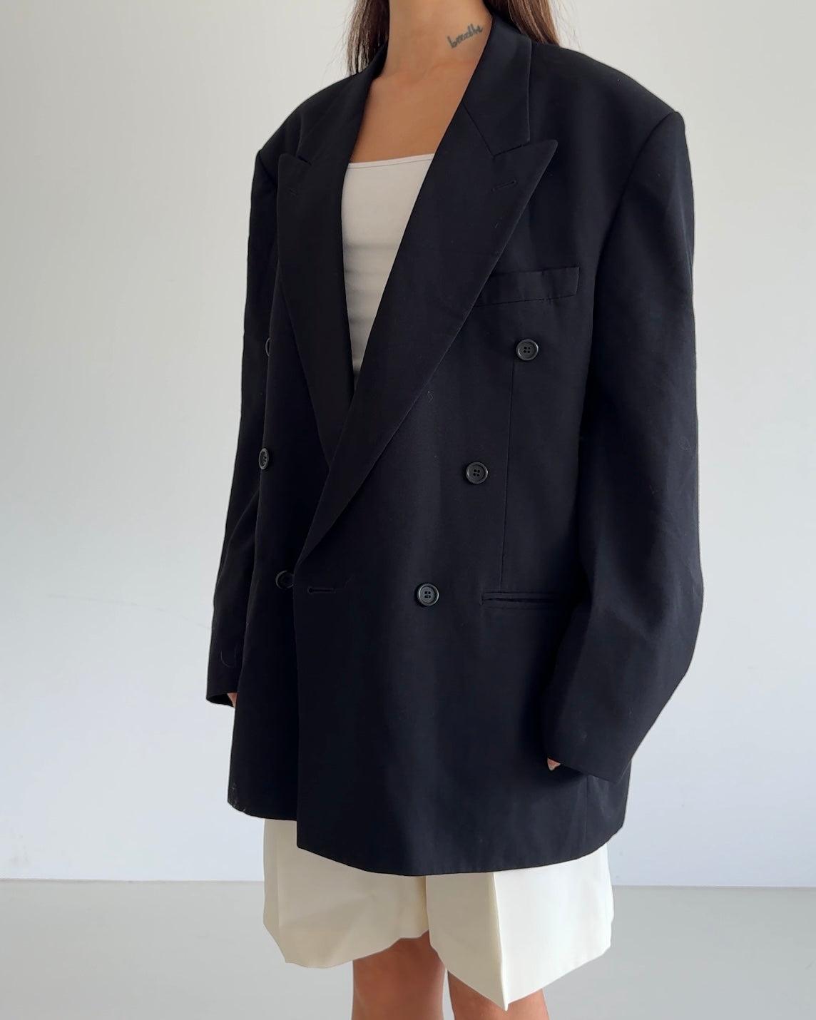 Super Oversized Blazer Black