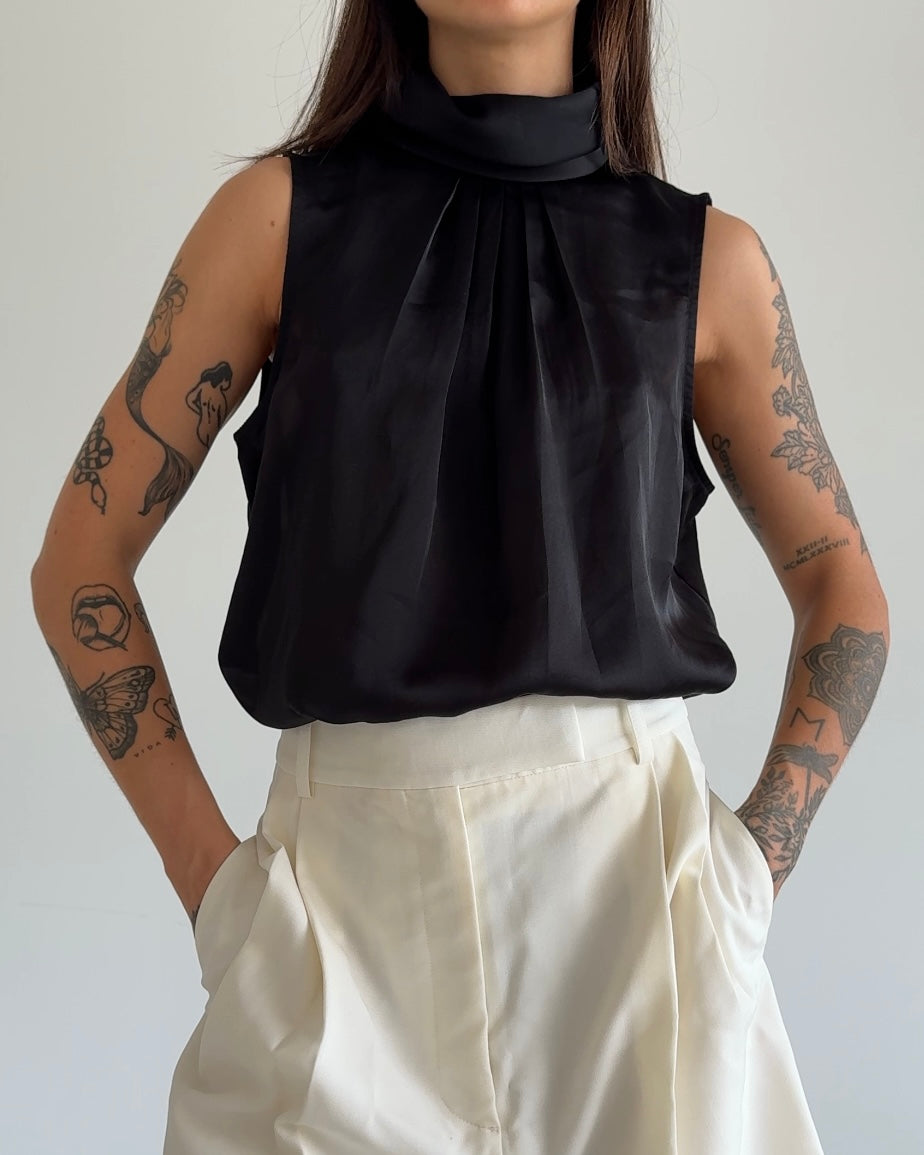 Black Loose Top