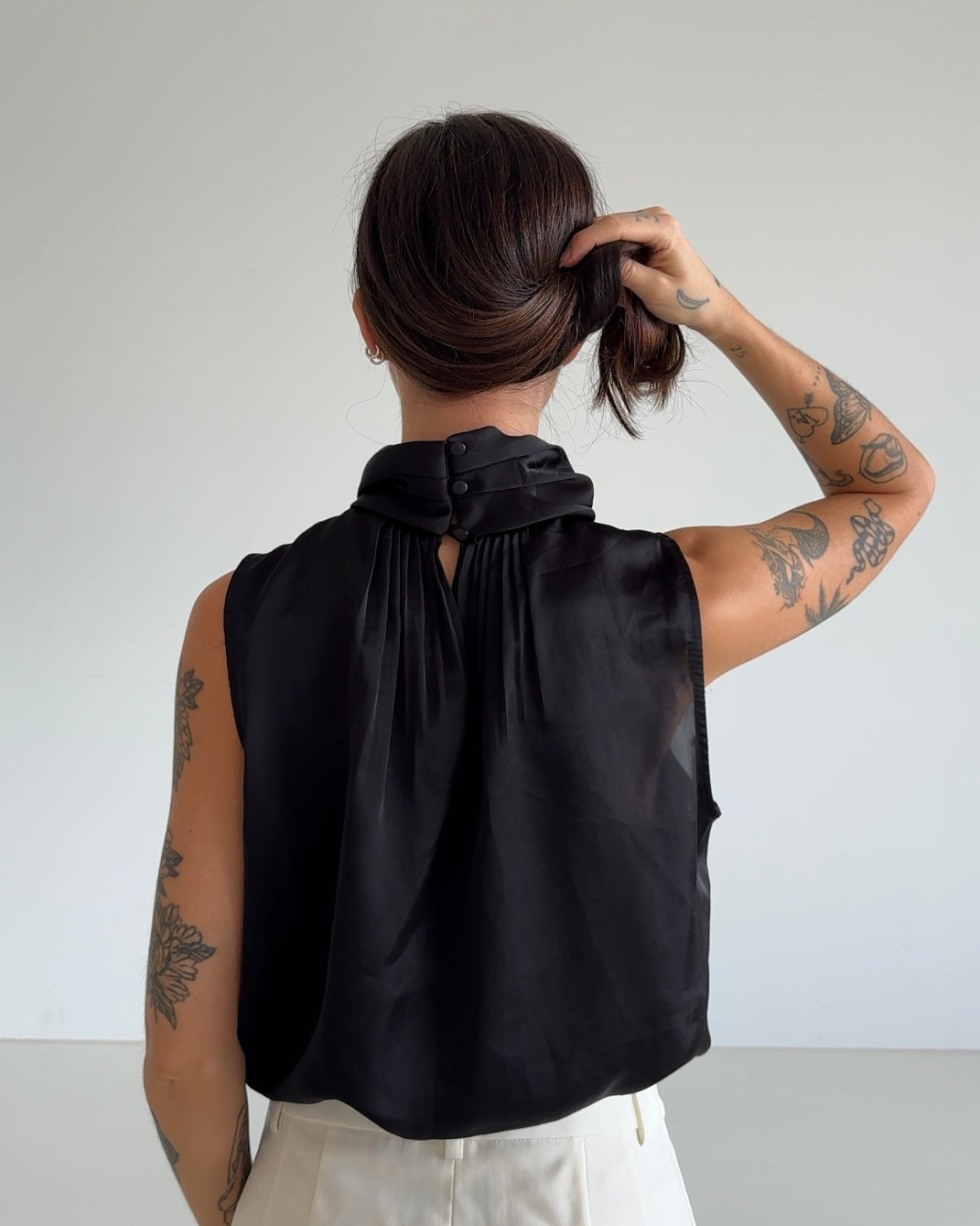 Black Loose Top