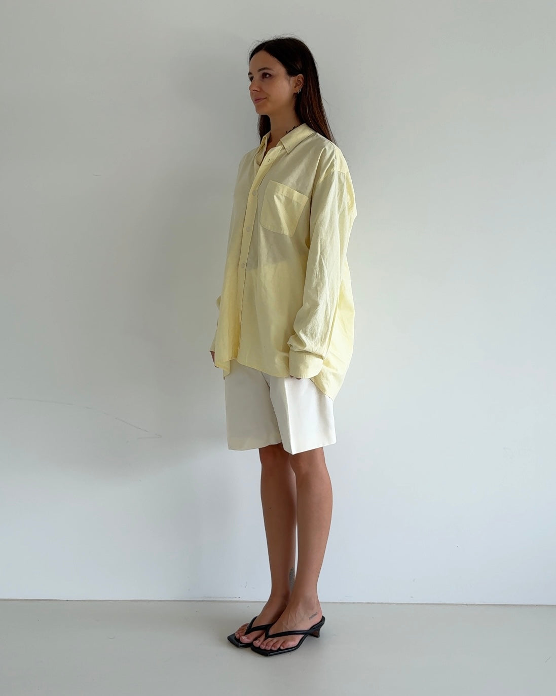 Oversized Shirt Yellow