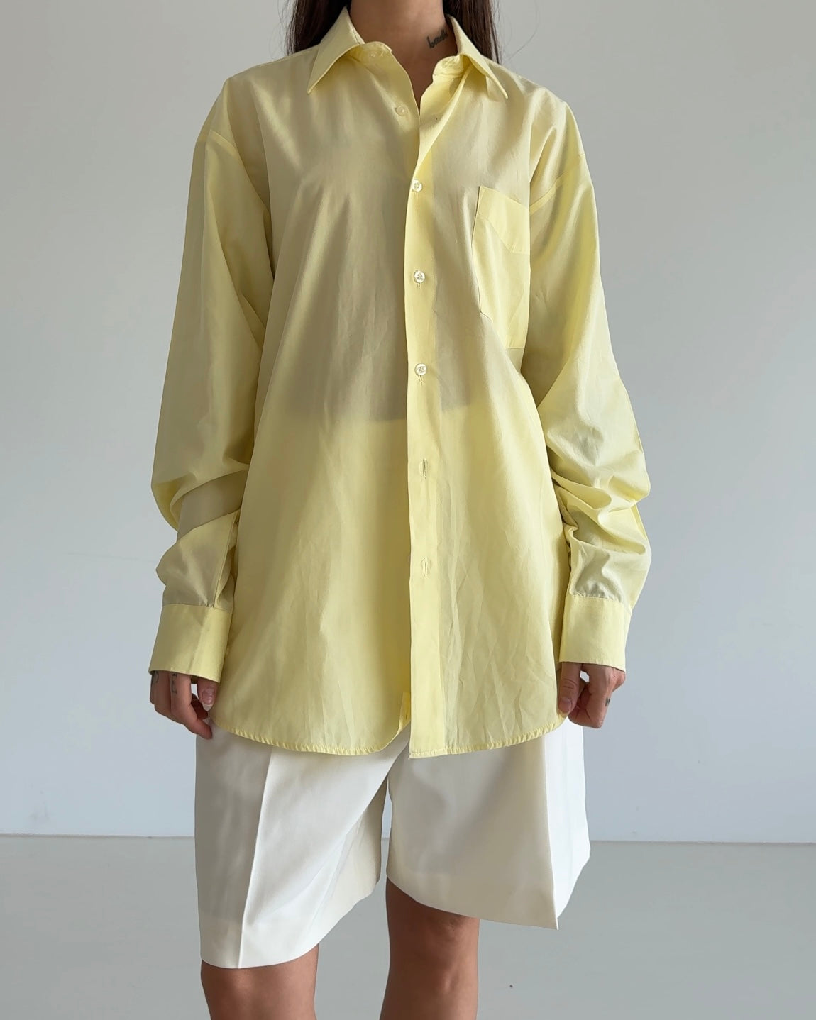 Oversized Shirt Yellow