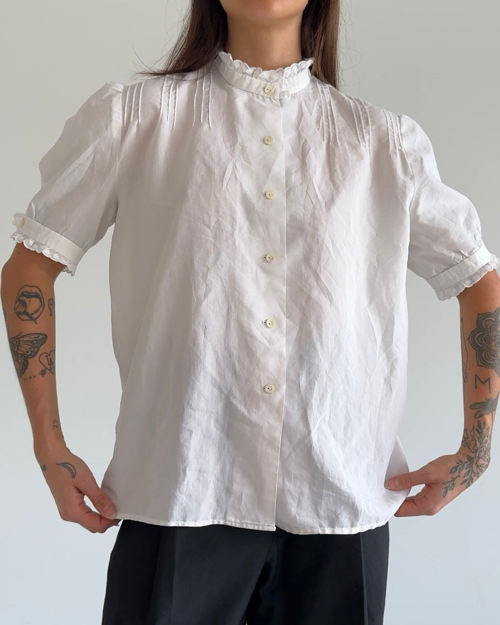 Vintage Blouse White