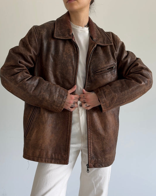 Brown Leather Jacket