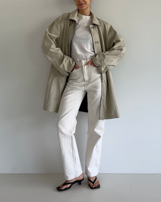 2 in 1 Trenchcoat Navy/Beige