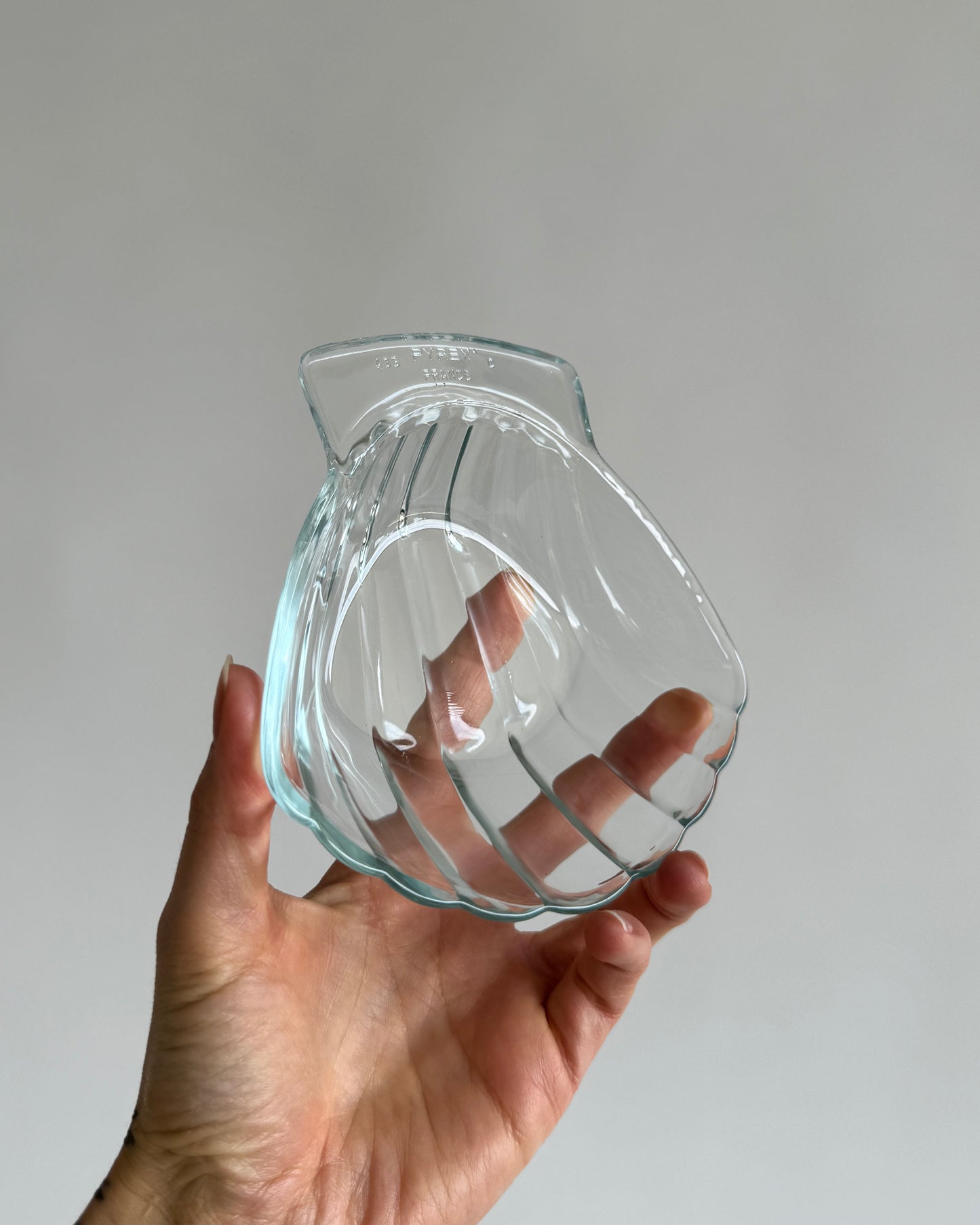 Glass Shell Bowl