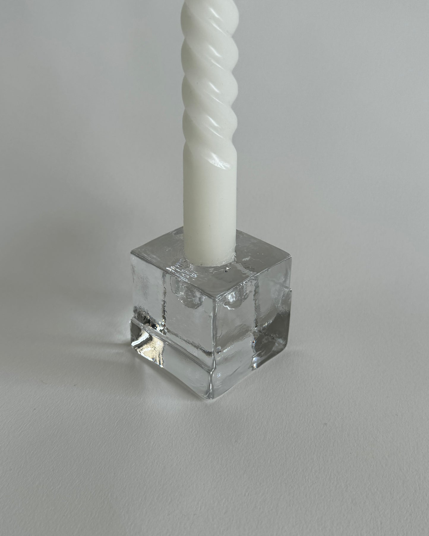 Minimalistic Glass Candle Holder