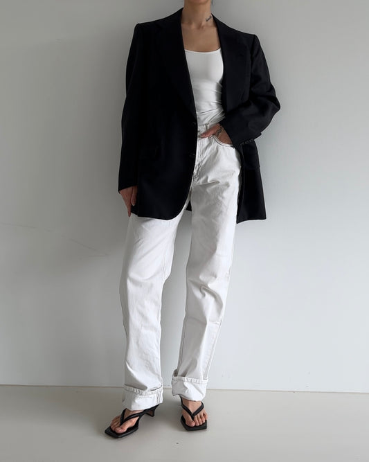 Perfect Dark Wool Blazer