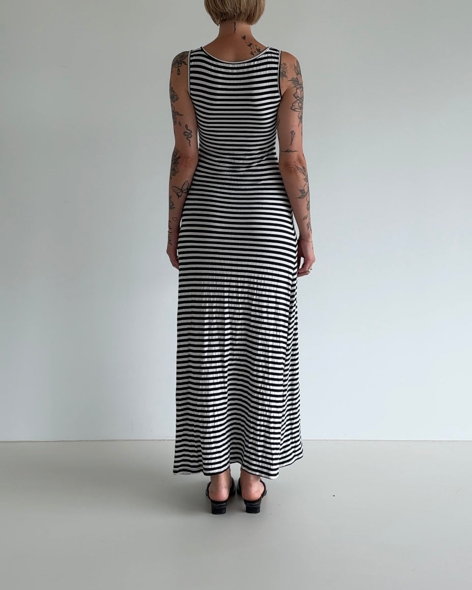 Striped Maxi Dress