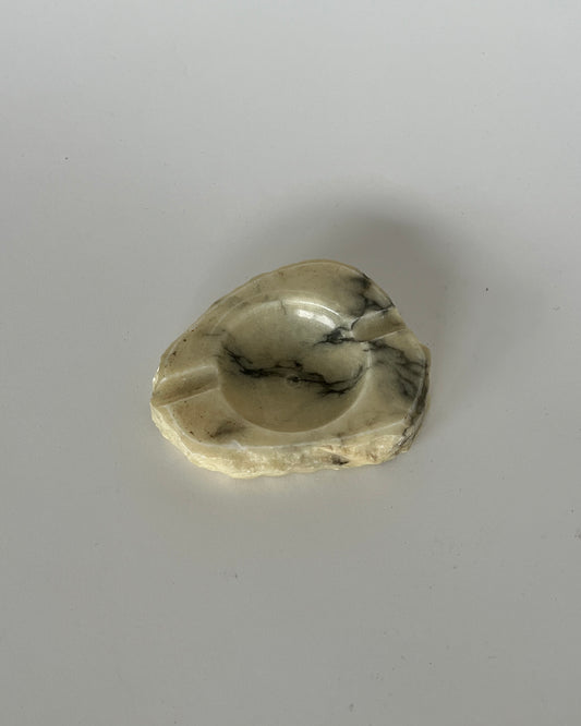 Vintage alabaster ashtray, Italy 1960s