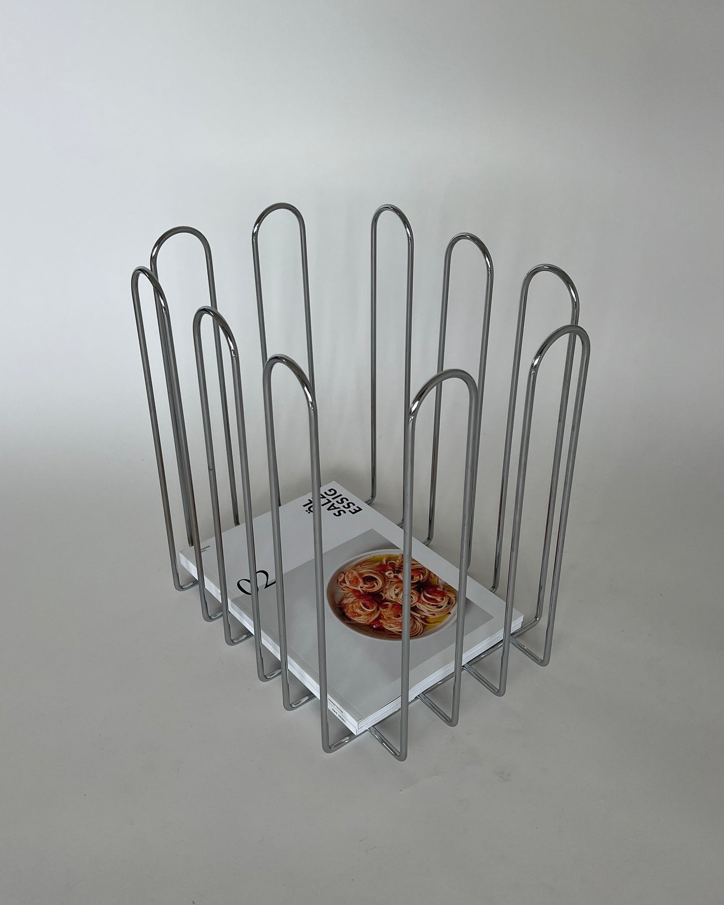 Vintage Magazin Rack Metal
