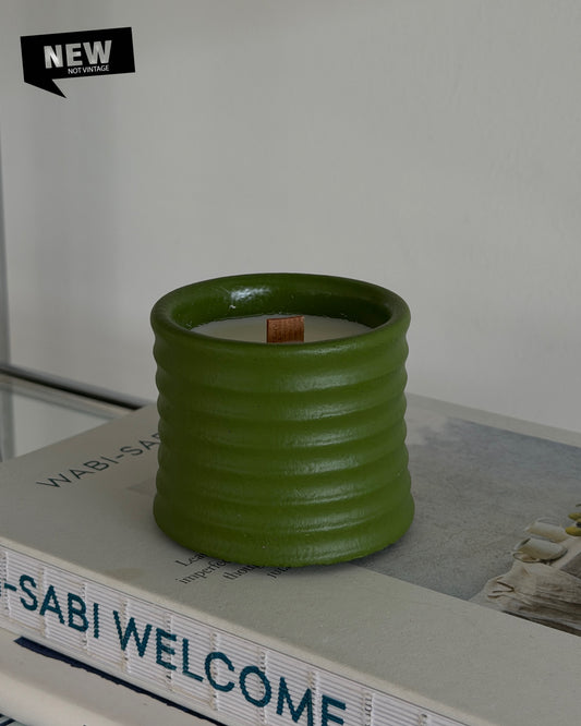 Green Rosmary Candle
