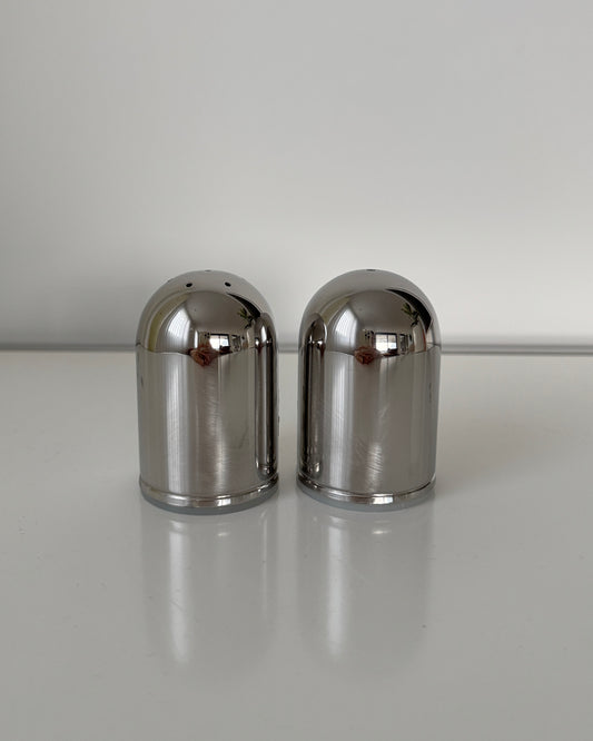 Vintage Salt & Pepper Shaker Chrome