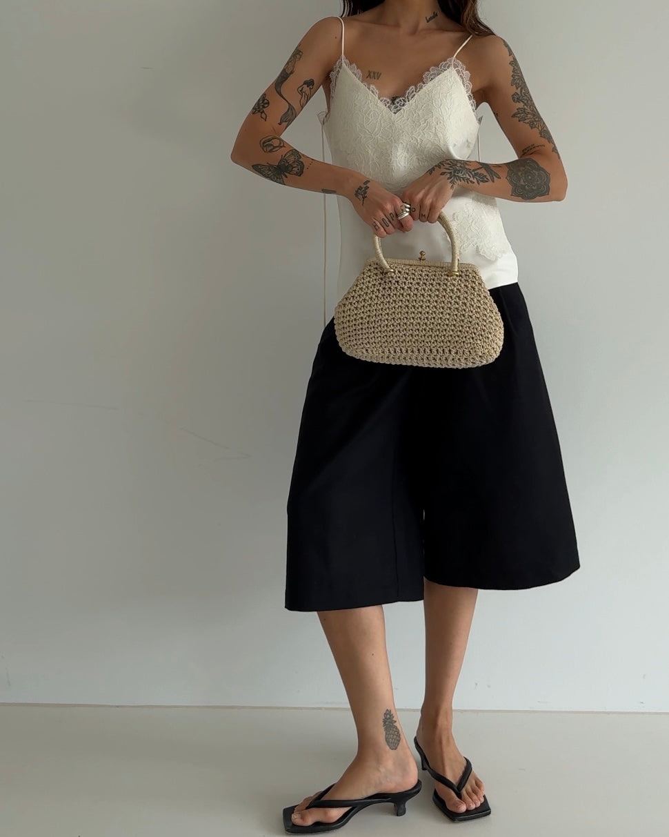 Vintage Basket Bag