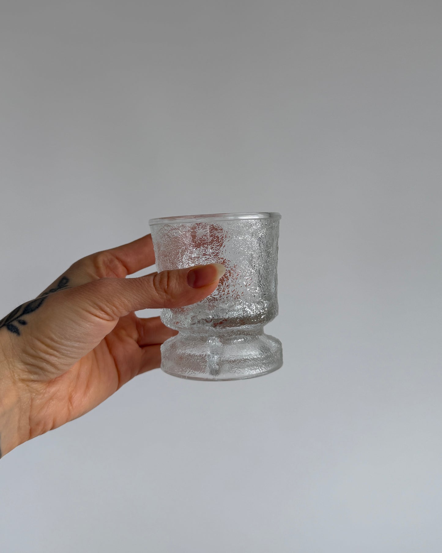 2 in 1 Glass & Candle Holder