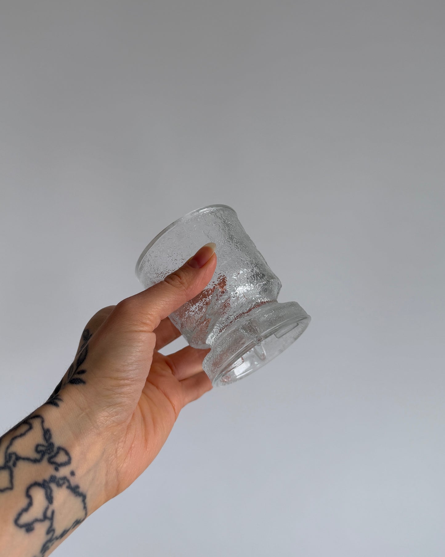 2 in 1 Glass & Candle Holder