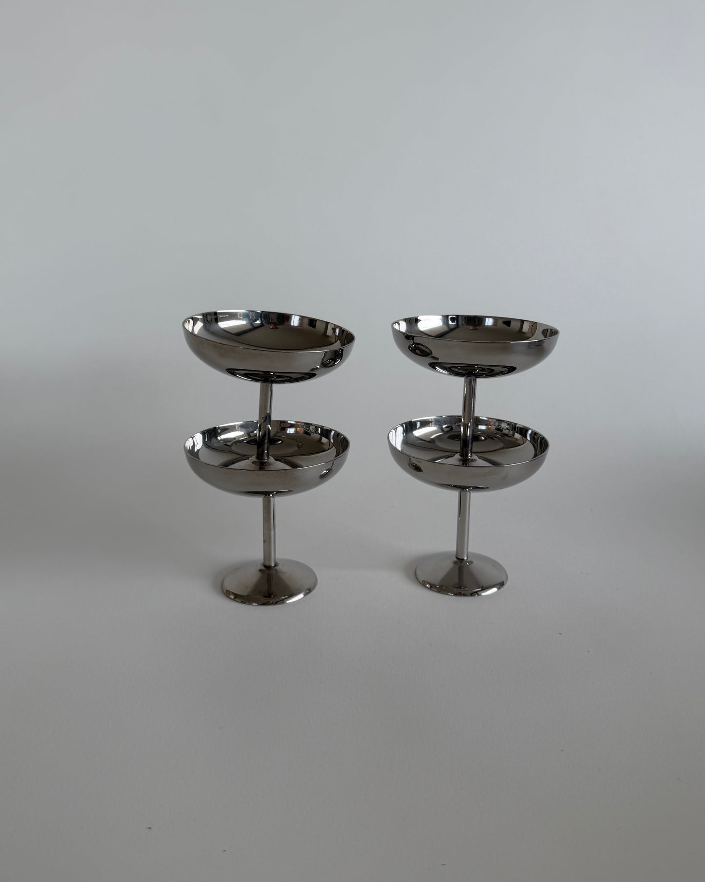 Small Stainless Steel Cups - Set of 2