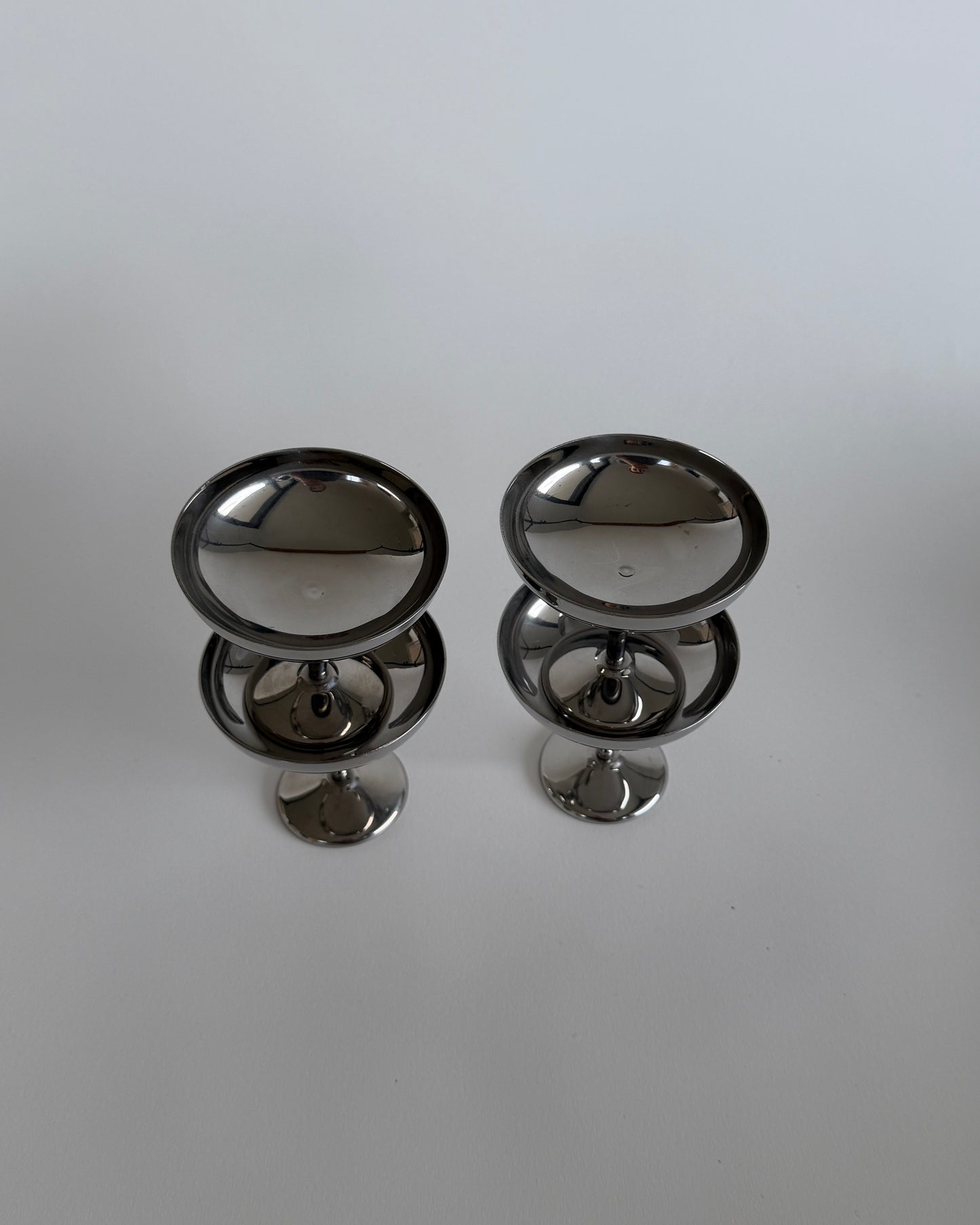 Small Stainless Steel Cups - Set of 2