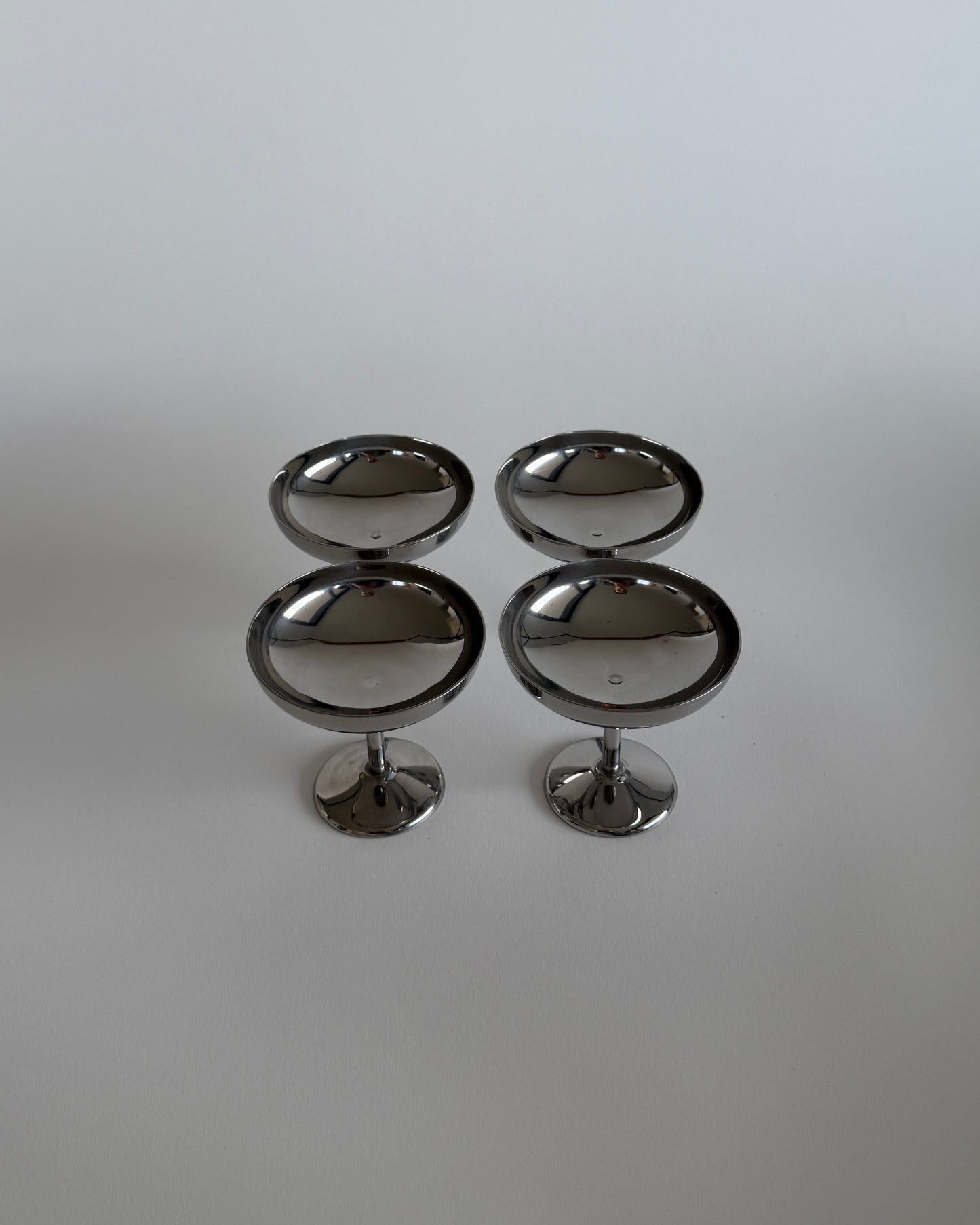 Small Stainless Steel Cups - Set of 2