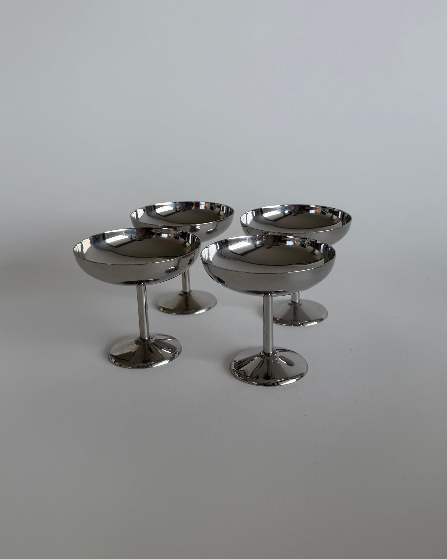 Small Stainless Steel Cups - Set of 2