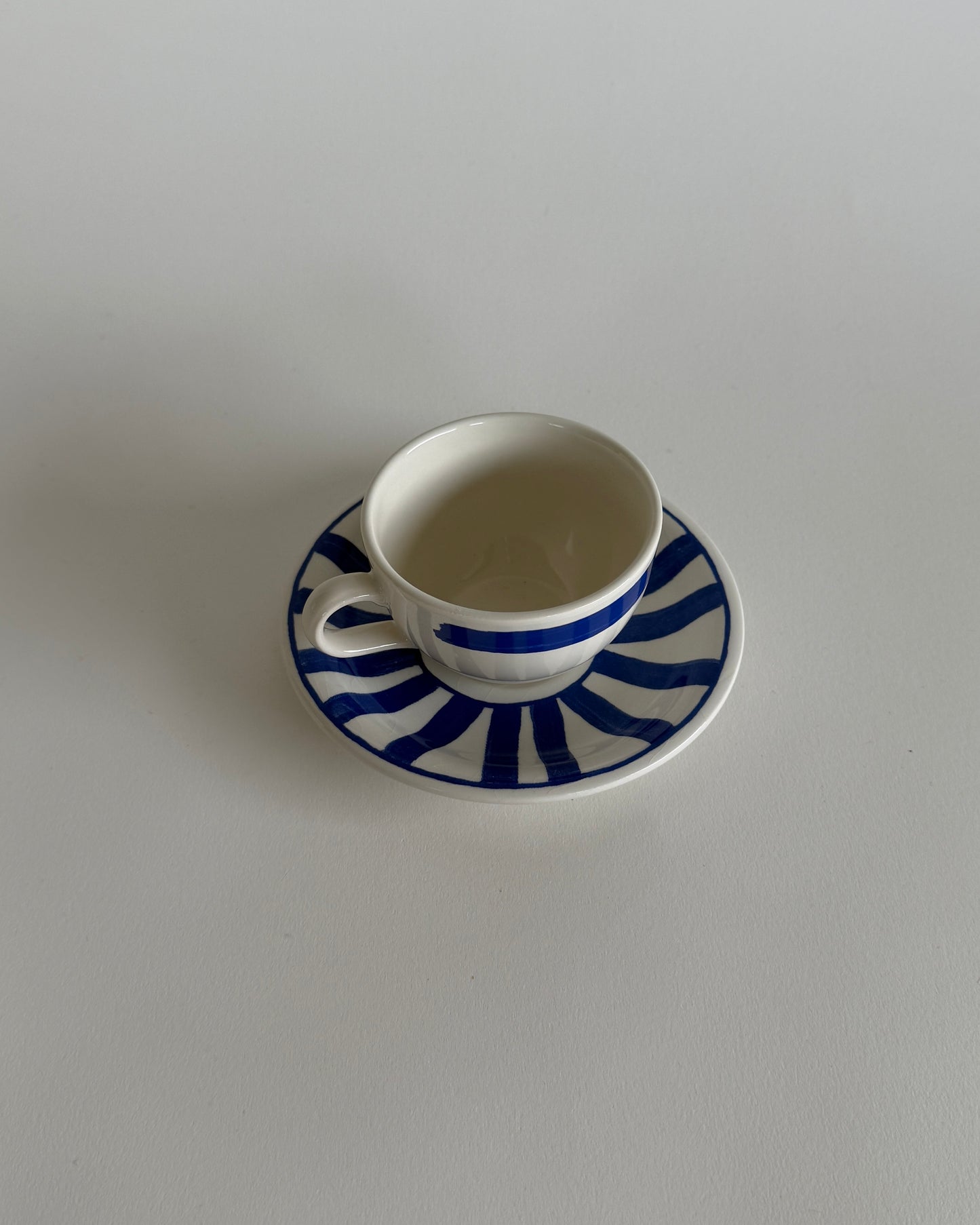 Small Ceramic Cups made in Englad- Set of 2