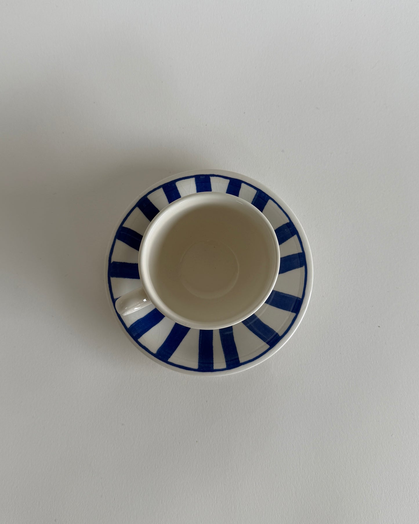 Small Ceramic Cups made in Englad- Set of 2