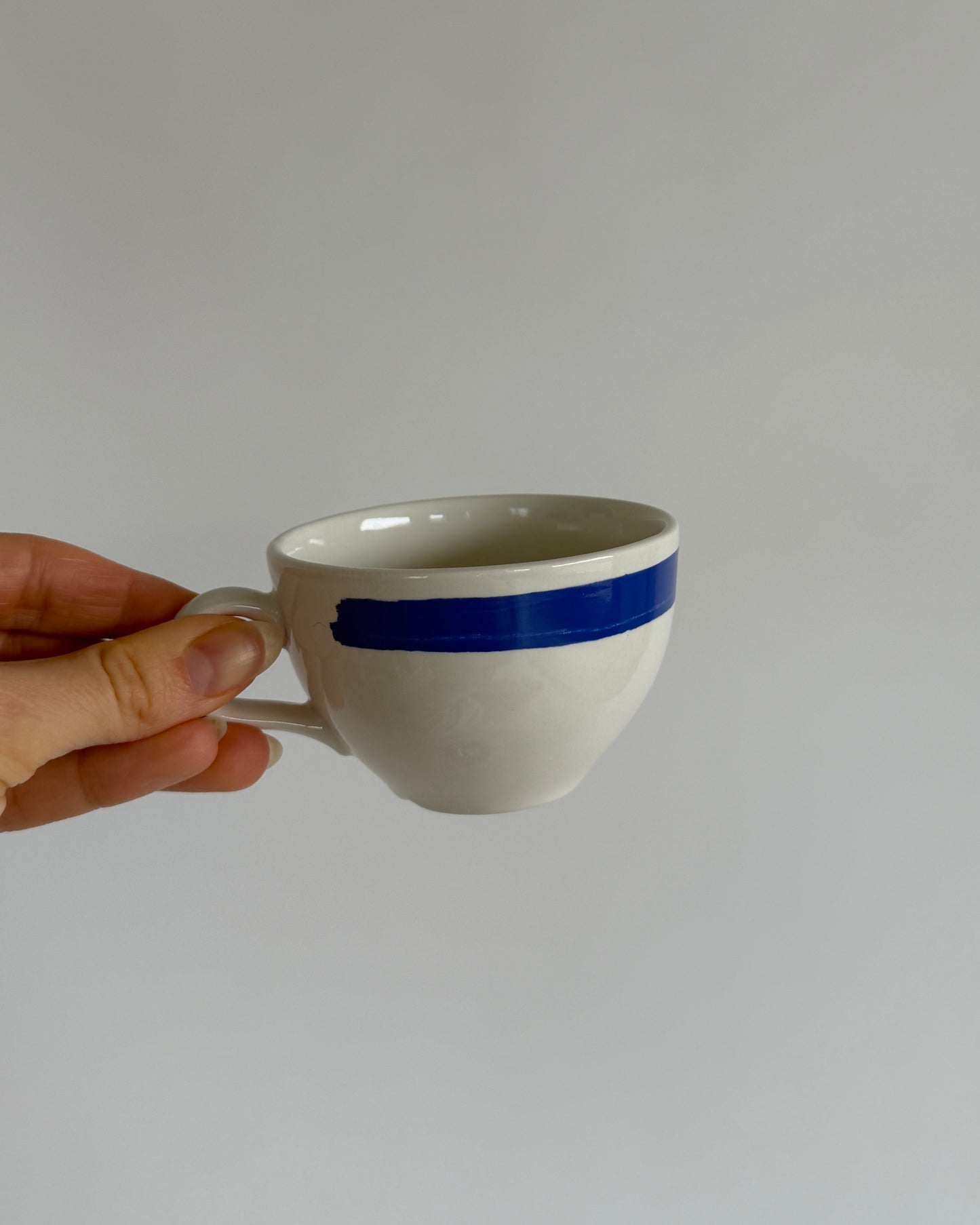 Small Ceramic Cups made in Englad- Set of 2