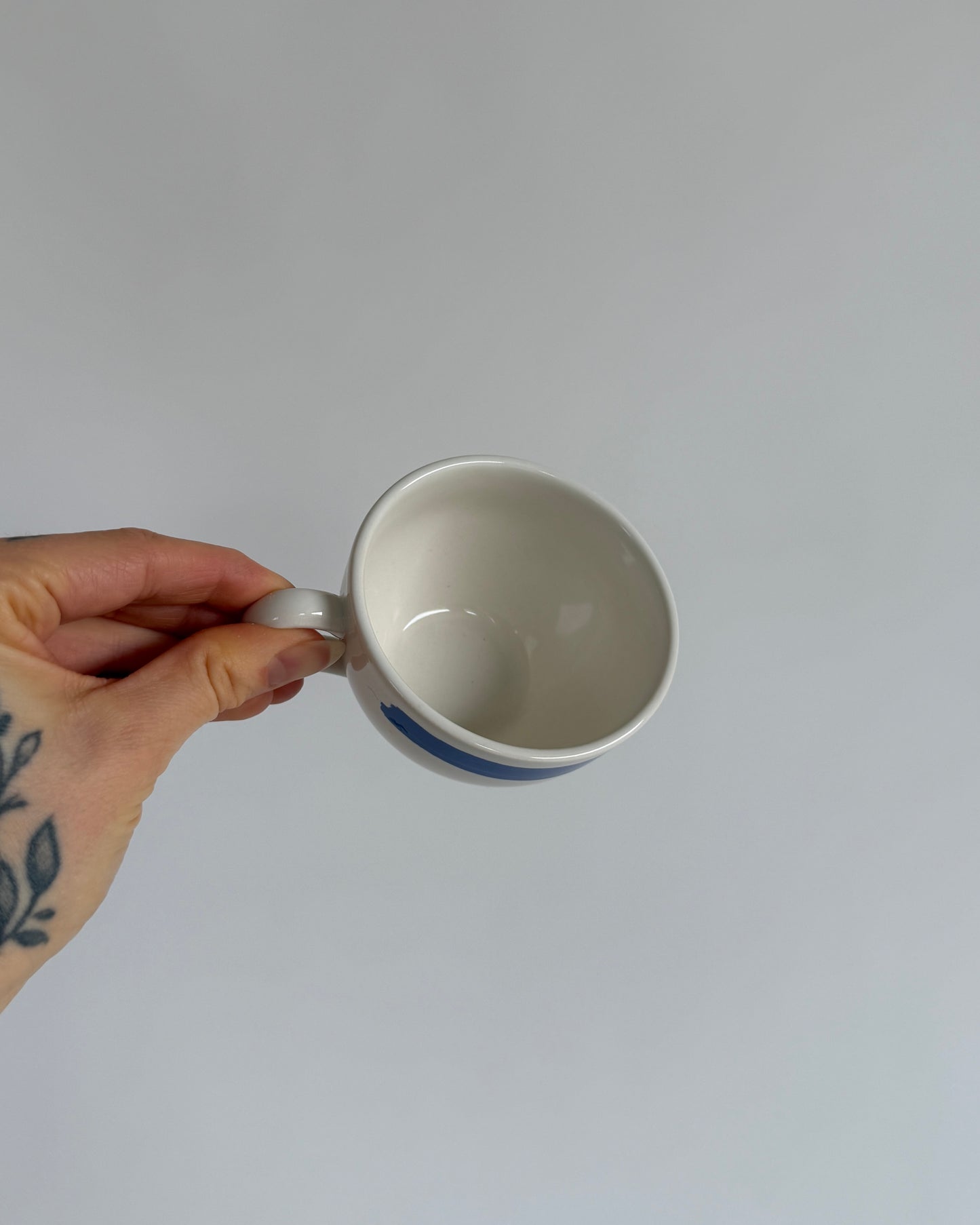 Small Ceramic Cups made in Englad- Set of 2