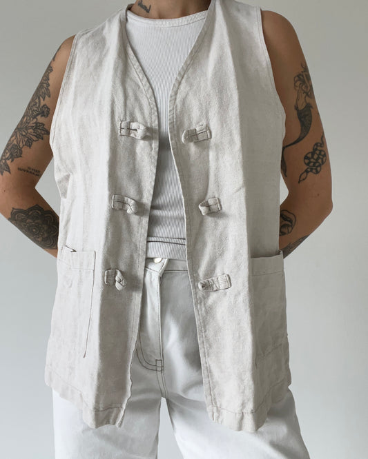 Linen Vest