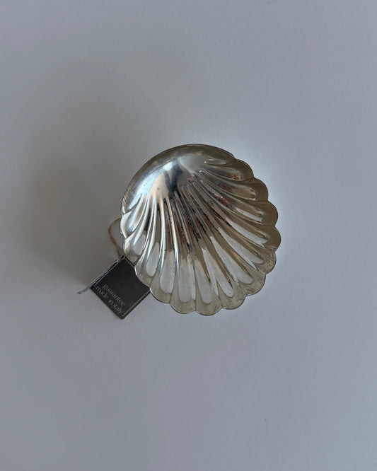 Vintage Silver Plated Shell Dish made in Italy