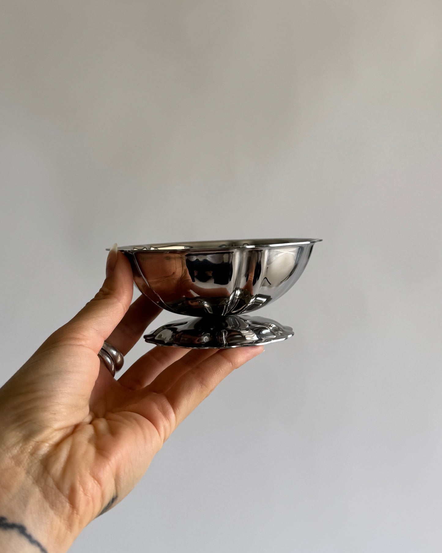 Small Pedestal Bowl - Set of 2
