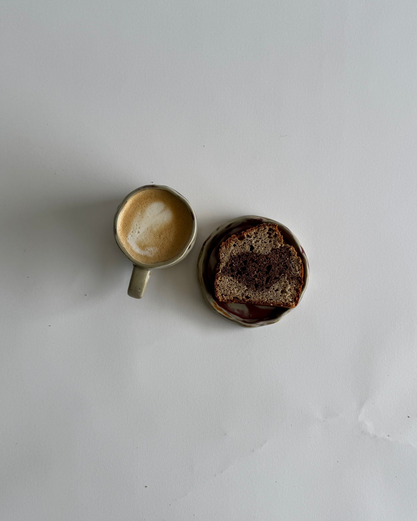 Ceramic Cup with Saucer