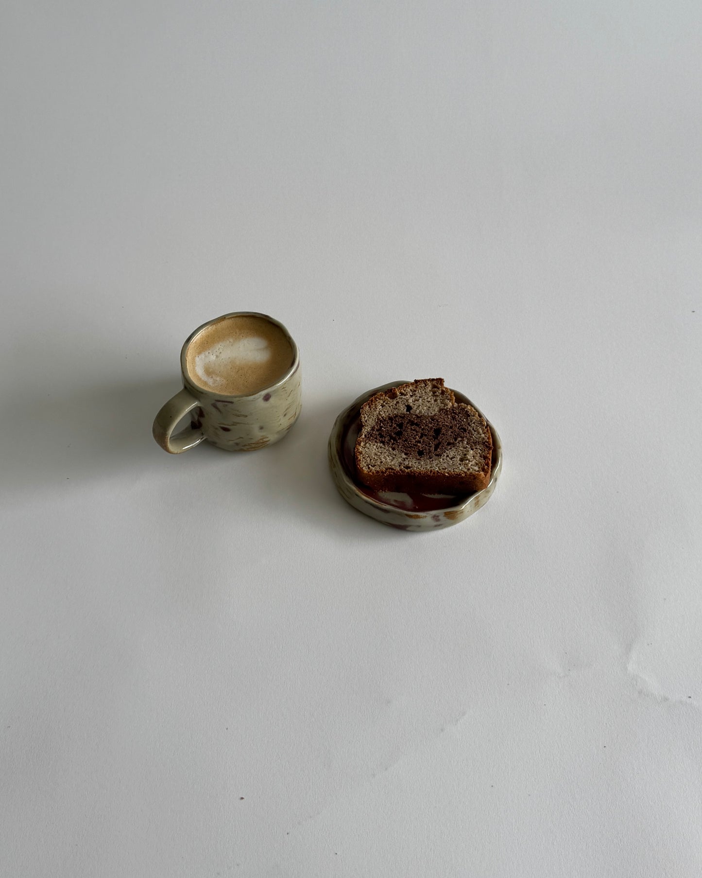 Ceramic Cup with Saucer