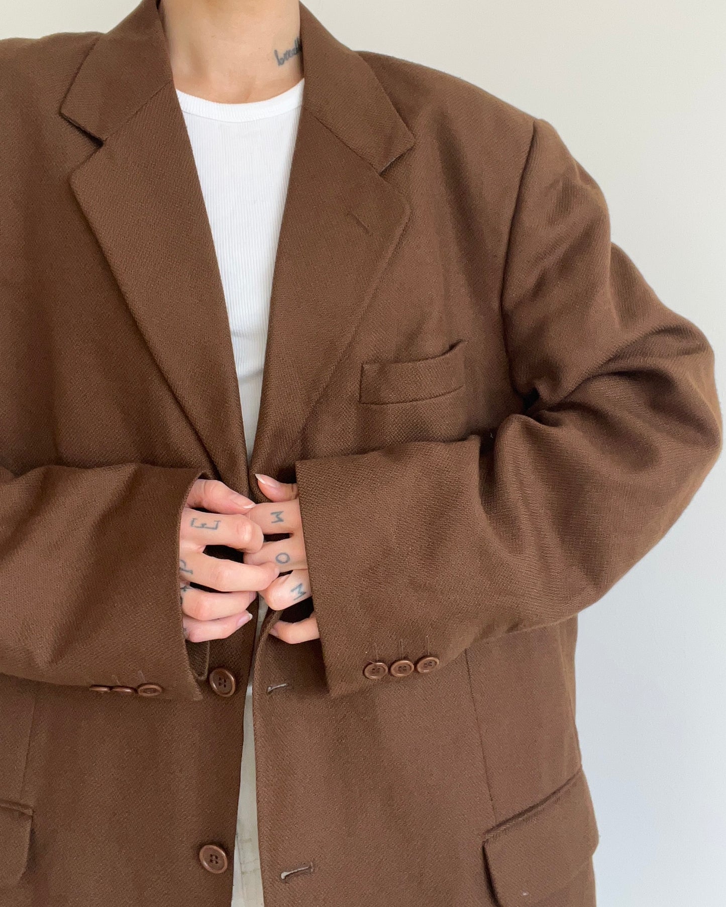 Very Oversized Blazer Brown